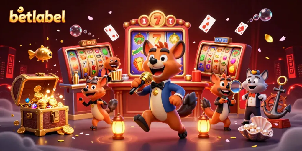 Experience the vibrant comedy casino club of Betlabel, filled with action, characters, and excitement.